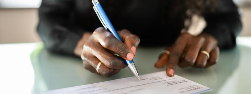 Problems with checks? See what to do