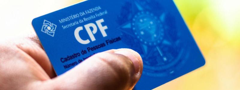 Regularização de CPF pode ser feita pelo site da Receita Federal