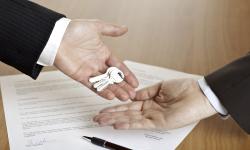 Find out what to do when you receive the keys to your property